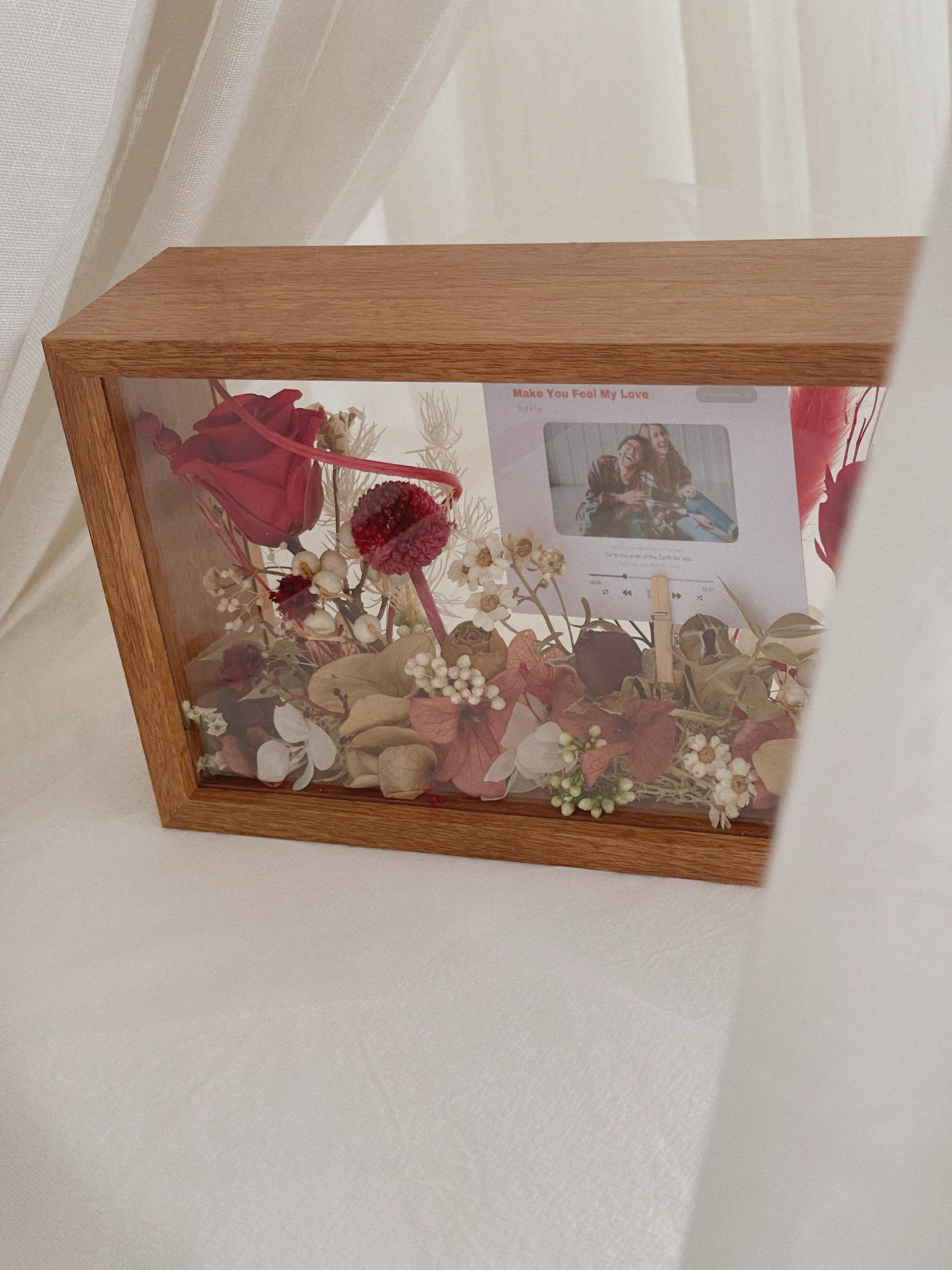 Garden Frame Triangle - Red Rose Series (2)